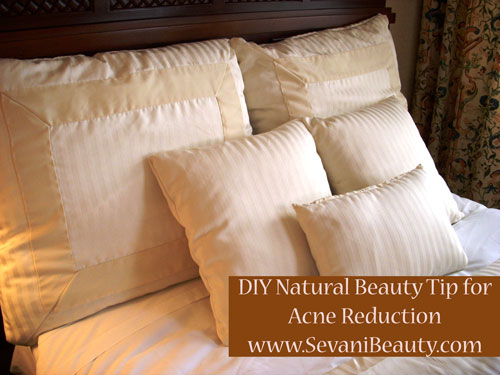 light brown pillows with natural beauty tips type